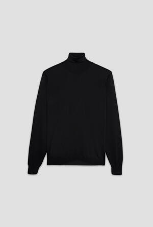 Ultralight wool turtleneck ROYAL RED - Ferrante | img vers.300x/